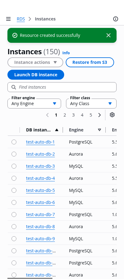 Collection select filter mobile image